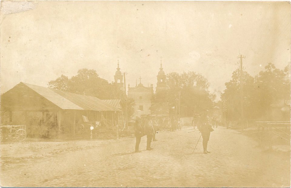 Vysokaje, Paštovaja-Pieraskok, Fara. Высокае, Паштовая-Пераскок, Фара (1915-18)