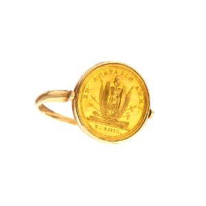 Vändbar guldring från 1805 - Livrustkammaren - 97912 photo