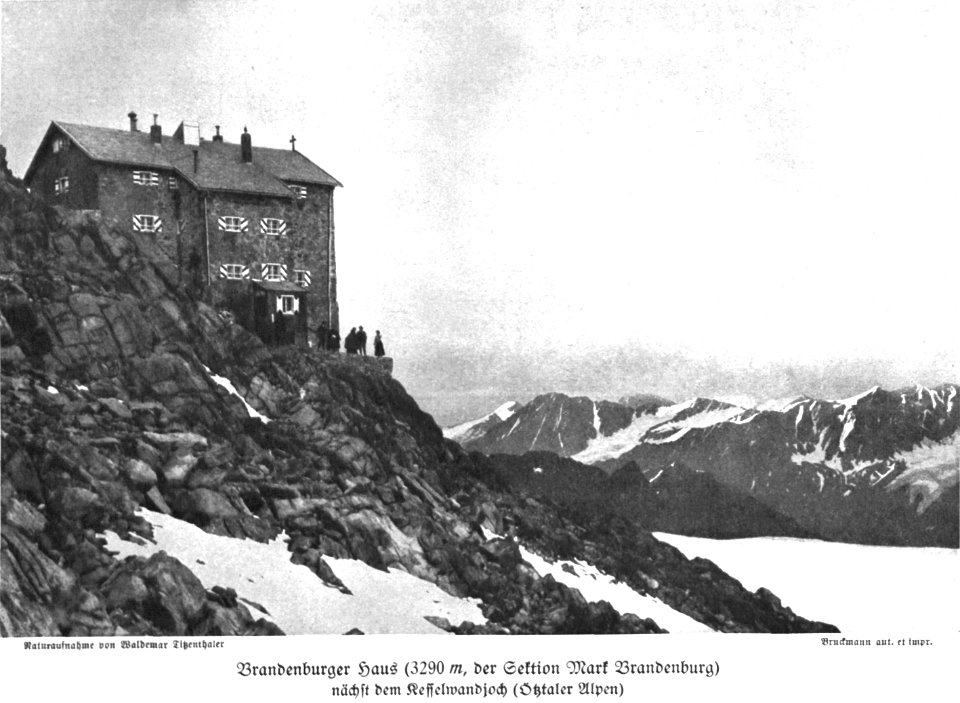 W Titzenthaler - Brandenburger Haus in Ötztaler Alpen (ZdDuÖAV 1919)