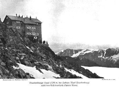 W Titzenthaler - Brandenburger Haus in Ötztaler Alpen (ZdDuÖAV 1919)