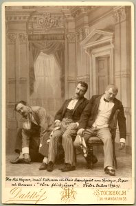 Våra flickjägare, Södra teatern 1890. Rollporträtt - SMV - H9 180