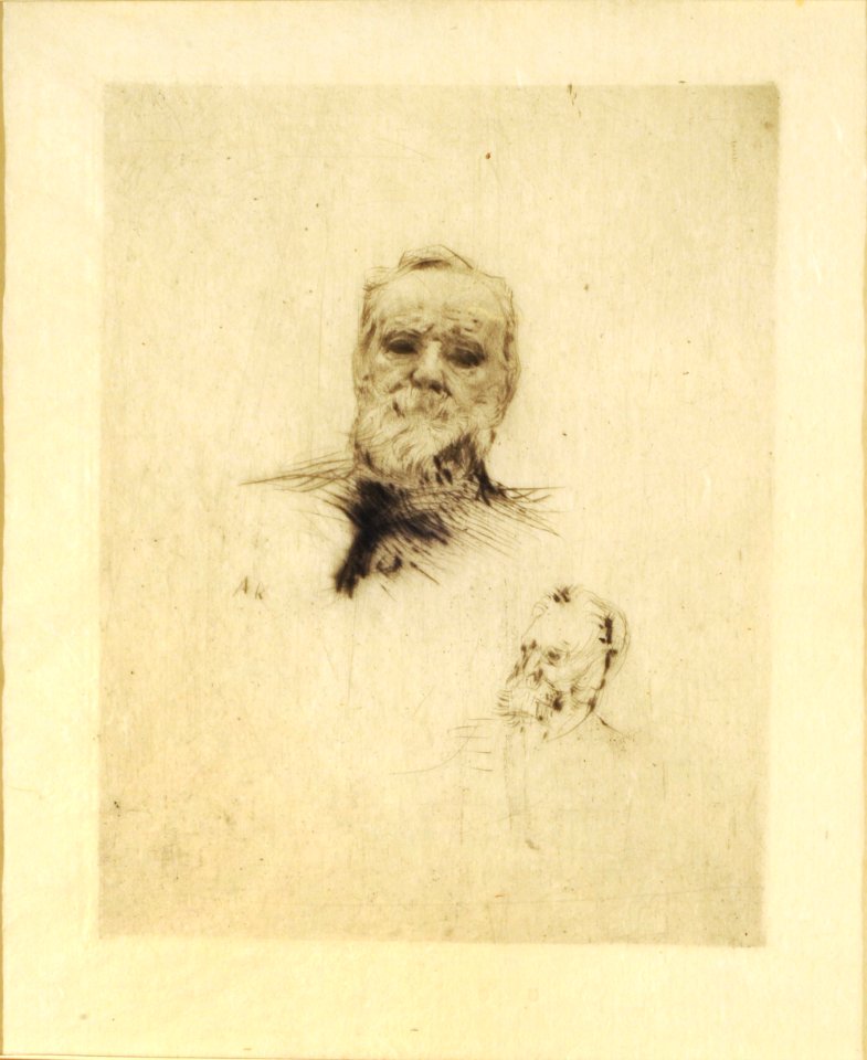Víctor Hugo (Dos estudios) - Auguste Rodin