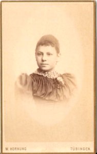 W Hornung - Damenporträt ca1880