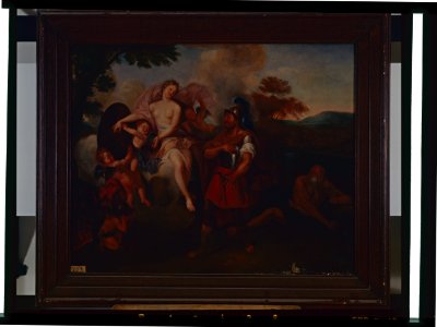 Vénus donnant ses armes à Énée - anonyme - musée d'art et d'histoire de Saint-Brieuc, DOC 203
