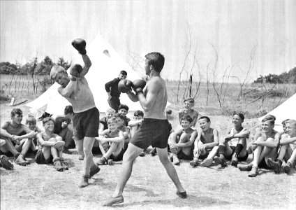 W Kleinfeldt - Sommerlager der Tübinger HJ in St. Johann (Juli 1935) (TJiG09)