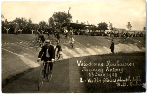 Vélodrome roubaisien en 1909