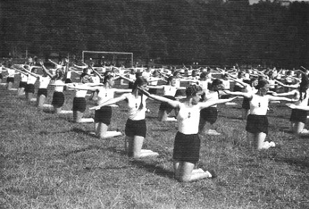 W Kleinfeldt - Gebietssportfest der HJ in Tübingen (Juli 1937 Flyer)