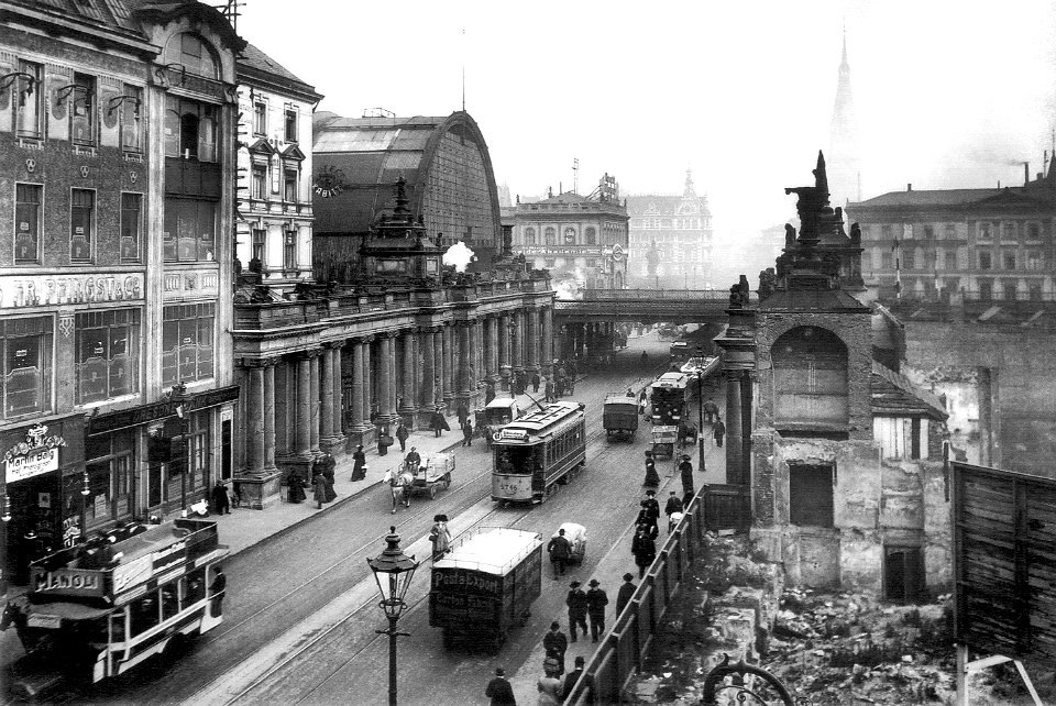 W Titzenthaler - Königstraße vor Alexanderplatz (1909)