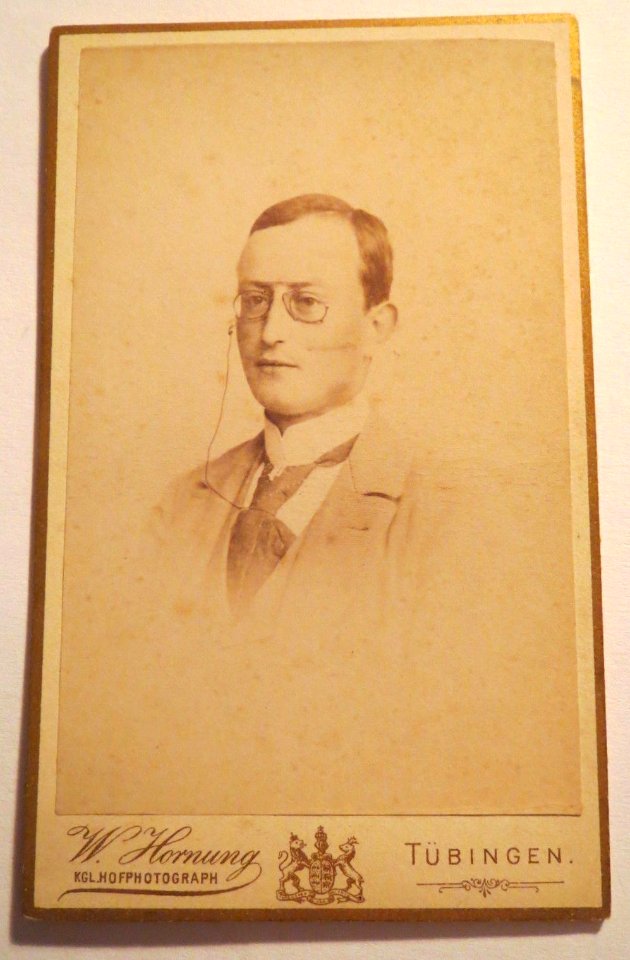 W. Hornung - Otto Risch seinem lieben R. Woche (CDV WS 1894-95)