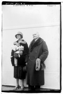 W. Damrosch & wife LCCN2014719120 photo