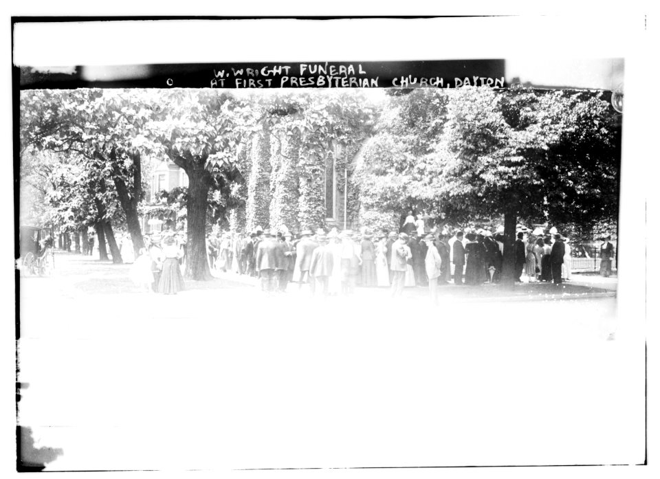 W. Wright Funeral, Presby. Church - Dayton LCCN2014691368