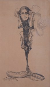 W. Wojtkiewicz, Zgaszony świecznik, 1904