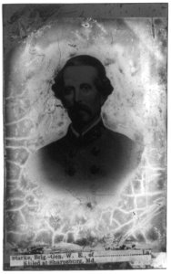 W.E. Starke, Brigadier General, C.S.A., head-and-shoulders portrait, facing front LCCN2004682181 photo