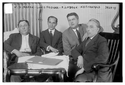 W.D. Mahon, Louis Fridiger, P.J. O'Brien, W.B. Fitzgerald LCCN2014702244