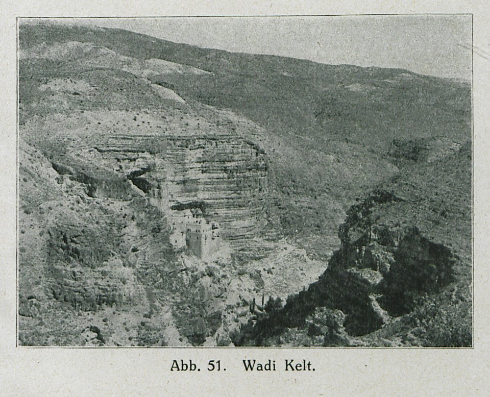 Wadi Kelt - Banse Ewald - 1919