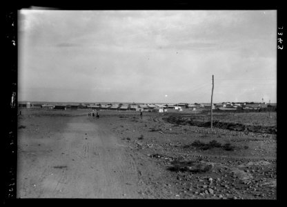 Wady Sha'ib Es-Salt, Amman, etc. British frontier post at Zerka LOC matpc.15301
