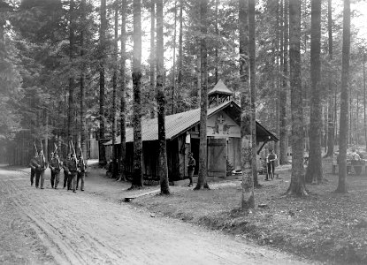 Wachtablösung für die Bewachung von Munitionsdepots - CH-BAR - 3239493