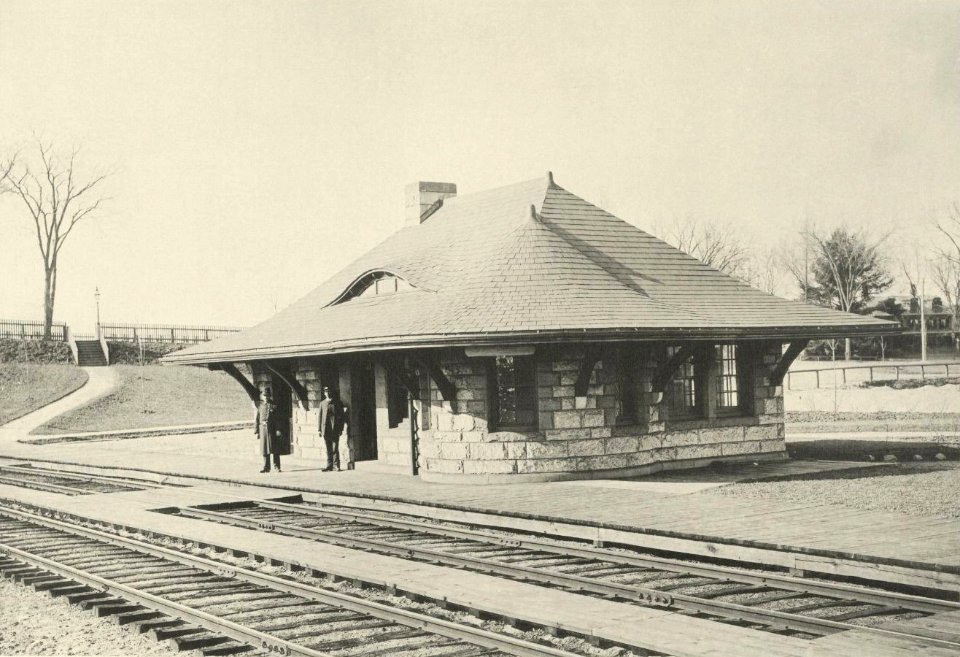 Waban station from Houghton collection