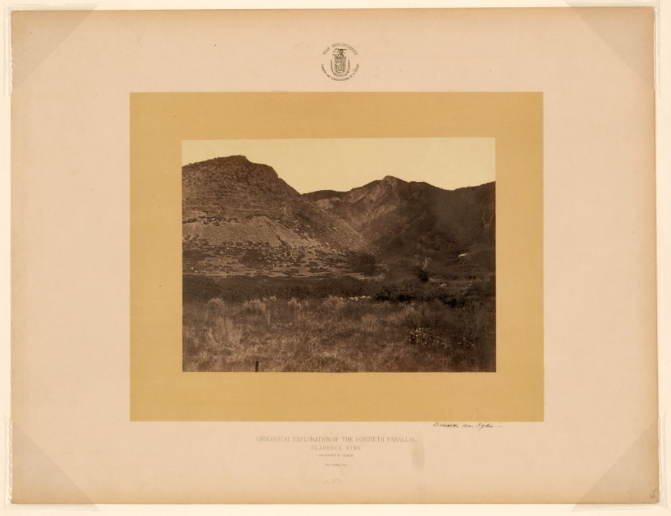 Wahsatch near Ogden (Utah) - - T. H. O'Sullivan, phot. LCCN2006677744
