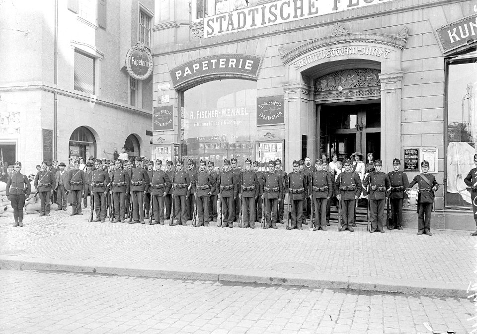 Wachtmannschaft Rheinbrücke - CH-BAR - 3237263