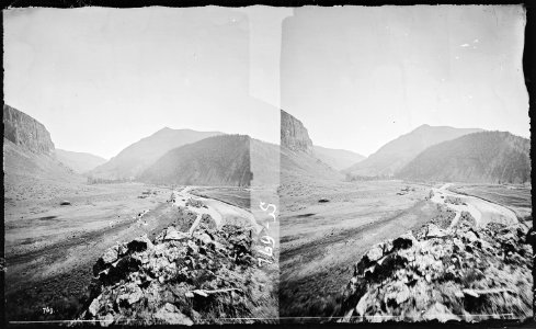 Wagon Wheel Gap, Rio Grande. Creede Quadrangle. Mineral County, Colorado. - NARA - 517567