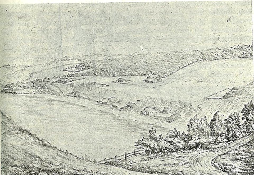 Waitangi bay and settlement chatham islands