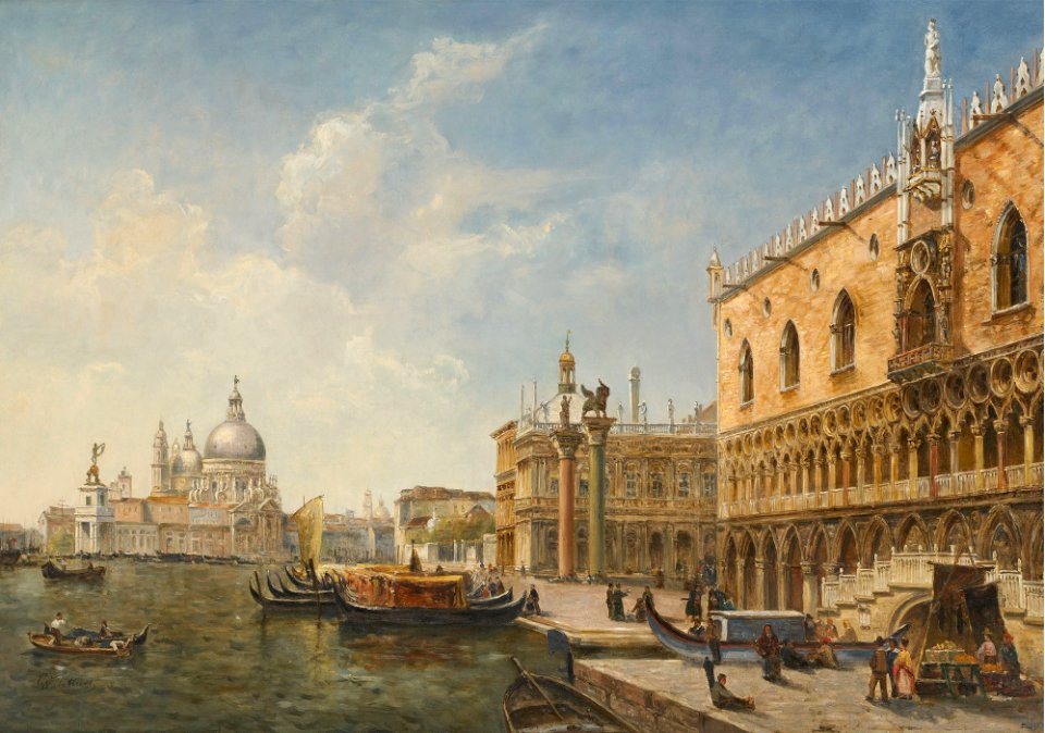 Walckiers, Venise Palais des Doges