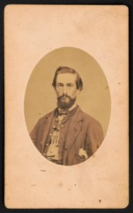 Wagoner John M. Moore of Co. K, 4th Illinois Cavalry Regiment, in uniform) - Hughes & Lakin, photographers, Natchez, Miss LCCN2016646164 photo