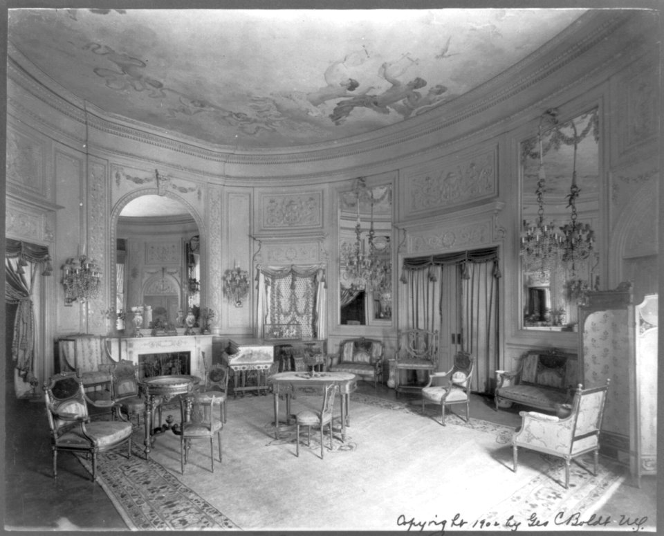 Waldorf-Astoria Hotel, New York - interiors- Marie Antoinette room LCCN2007682414