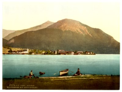 Walchensee with Herzogstand, Upper Bavaria, Germany-LCCN2002696305