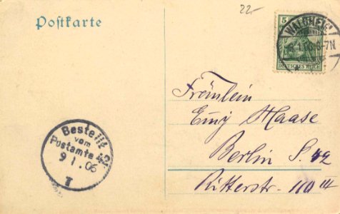 Waldheim, Sachsen - Stadtansicht (back) (Zeno Ansichtskarten)