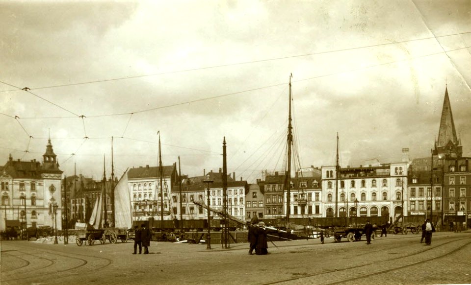 Wall mit Bootshafen (Kiel 55.613)