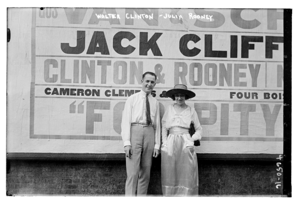 Waller Clinton & Julia Rooney LCCN2014707397