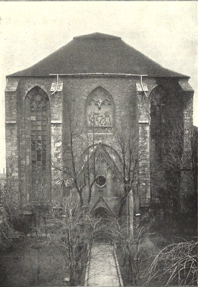 Wallonerkirche Blick auf die Augustinerkirche von der Neustädterstraße