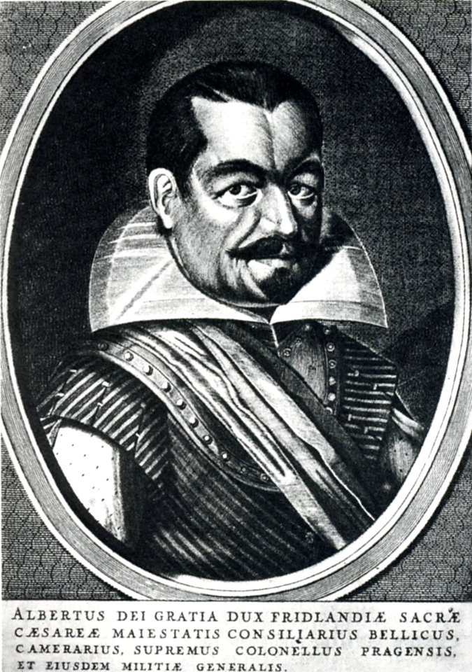 Wallenstein Hondius 1625