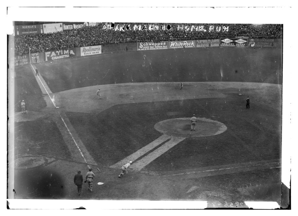 Wally Schang, Philadelphia AL, during 1913 World Series (baseball) LCCN2014694462