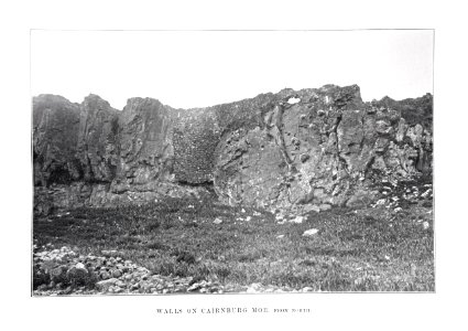 Walls on Cairnburg Mor Beveridge 1903