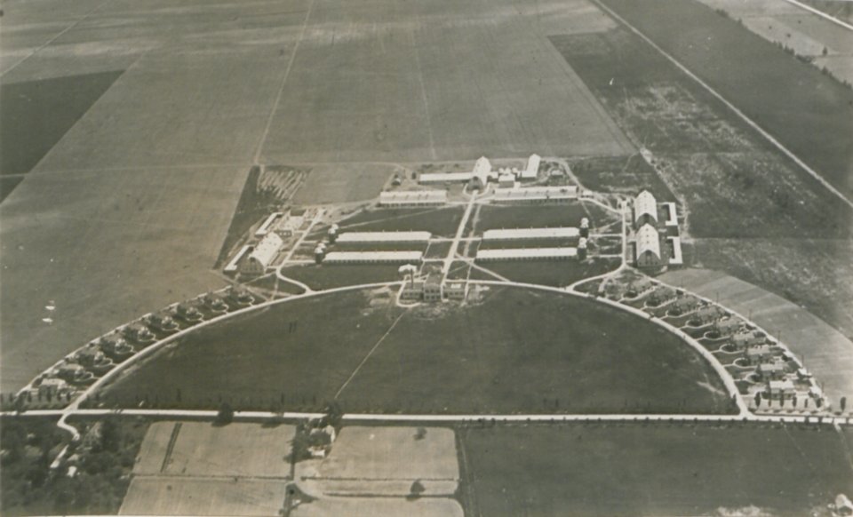 Walkerville Dairy from an Aeroplane (HS85-10-37667)