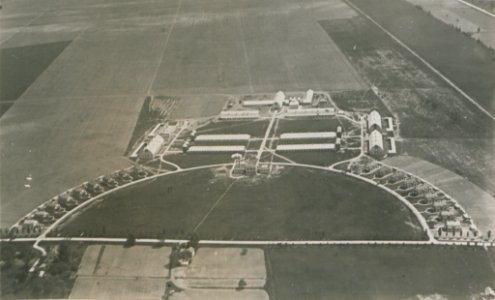Walkerville Dairy from an Aeroplane (HS85-10-37667)