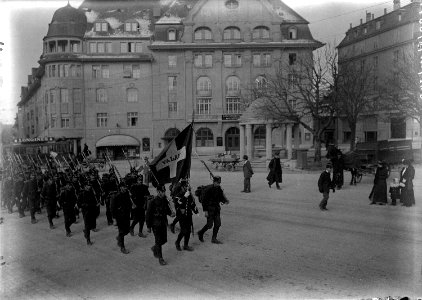 Walliser Füsiliereinheit Bern Hirschengraben - CH-BAR - 3237803