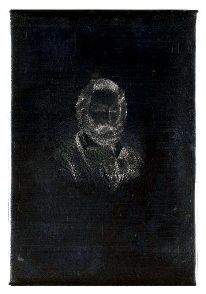 Walt Whitman - original steel engraving 1860 leaves of grass LCCN2005680555