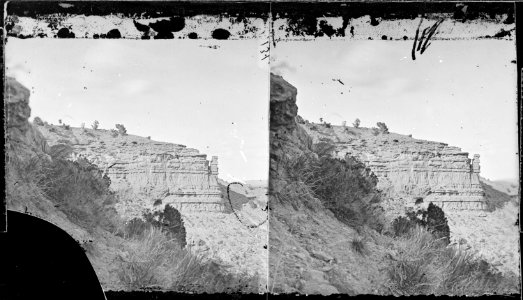 Walls of Castle Rock. Summit County, Utah - NARA - 517341