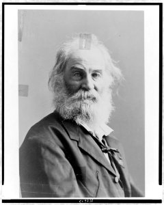 Walt Whitman, head-and-shoulders portrait, facing front LCCN97510233