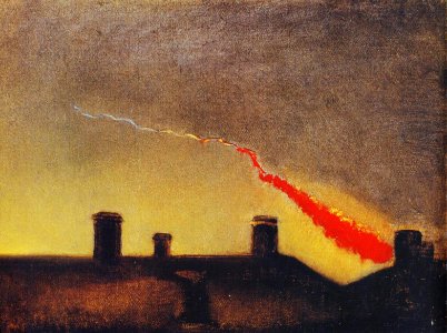 Wallenskiöld, Meteori Helsingin taivaalla 29.4.1877