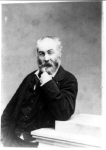 Walt Whitman, head-and-shoulders portrait, facing left LCCN97504756