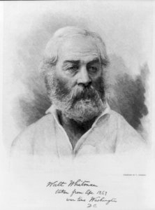 Walt Whitman, head-and-shoulders portrait, facing right LCCN2005685598