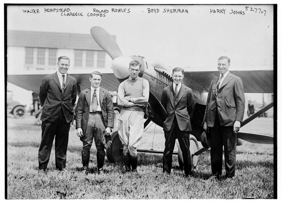 Walter Hempstead, Clarence Coombs, Roland Rohlfs, Boyd Sherman, & Harry Johns LCCN2014711286