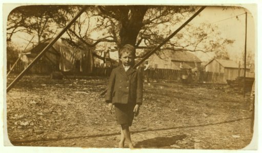 Walter Kitosky, seven year old oyster shucker. LOC nclc.00862