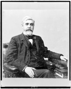 Walter Quinton Gresham, half-length portrait, seated, facing slightly right LCCN97515284