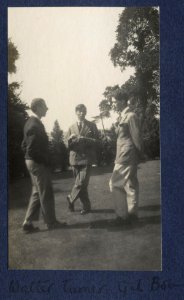 Walter James Redfern Turner, Gilbert Spencer, Hon. Robert Gathorne-Hardy by Lady Ottoline Morrell